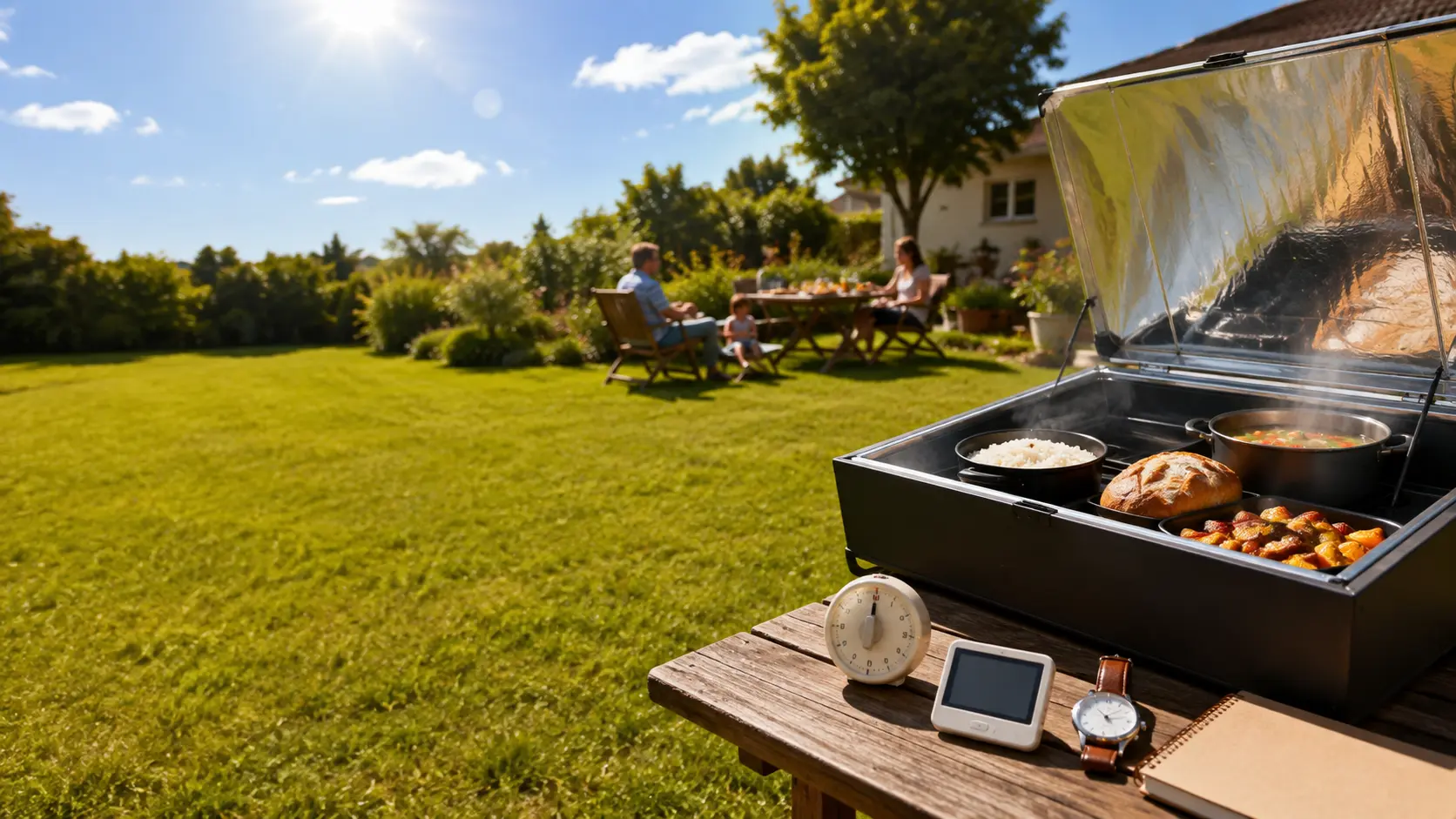 How Long Does a Solar Cooker Take to Cook Food?