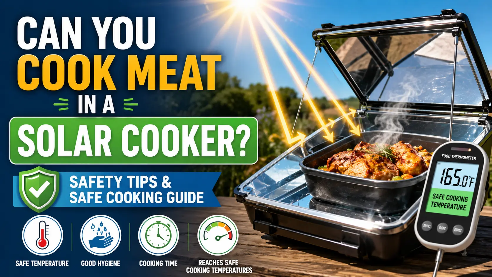 Can You Cook Meat in a Solar Cooker? Safety Tips & Safe Cooking Guide