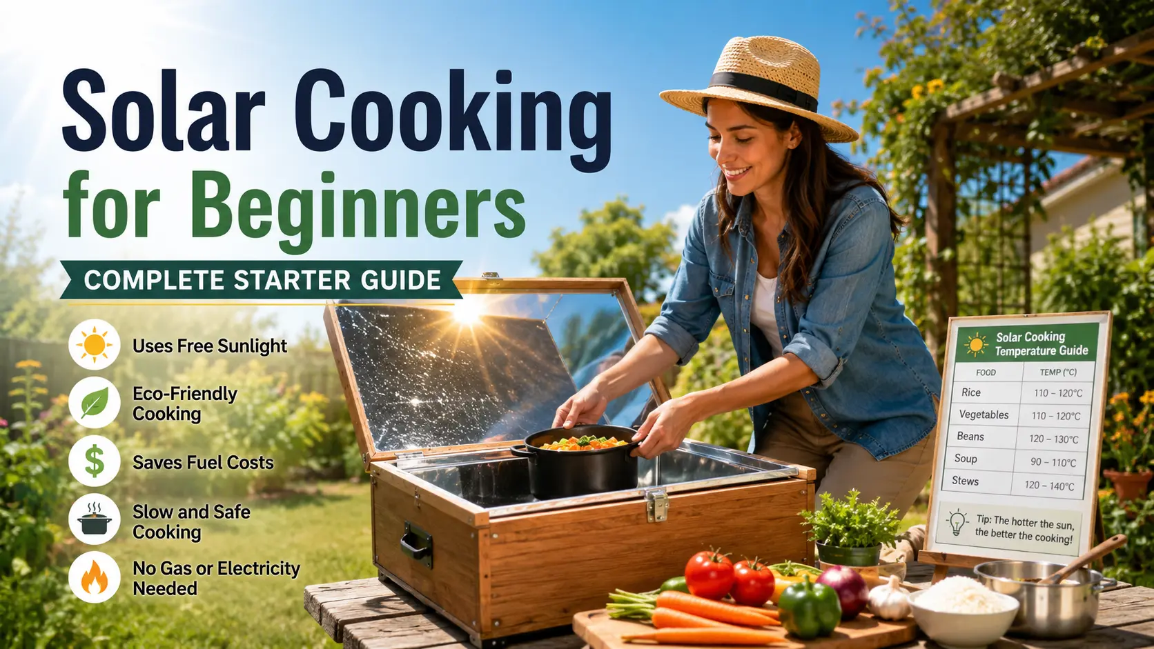 Solar Cooking for Beginners: Complete Starter Guide