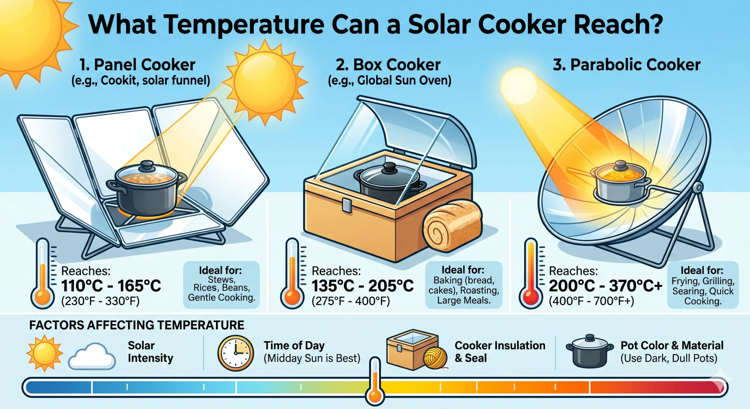 What Temperature Can a Solar Cooker Reach