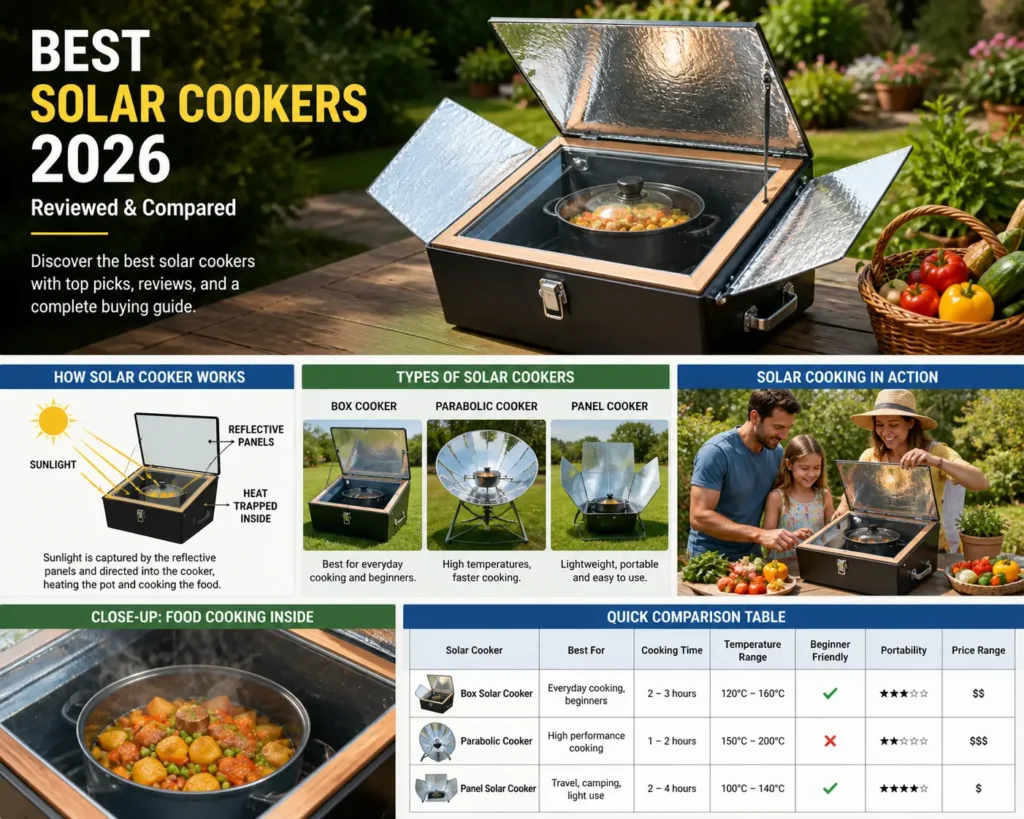 Best Solar Cookers 2026