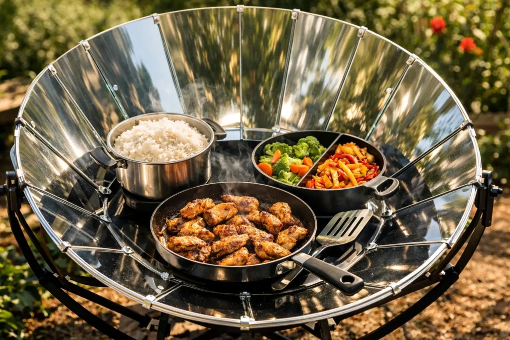 what foods can you cook in a solar cooker
