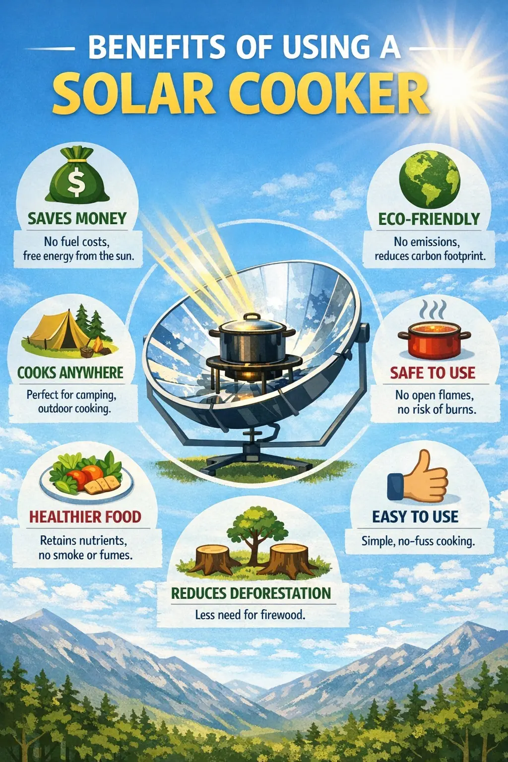 Why Use a Solar Cooker? Benefits & Advantages