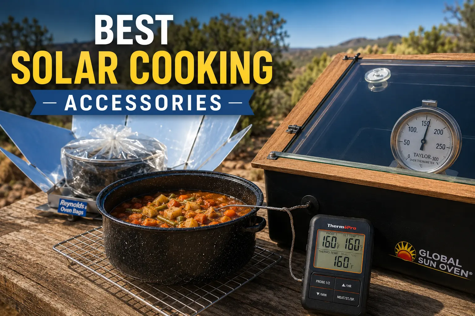 Best Solar Cooking Accessories
